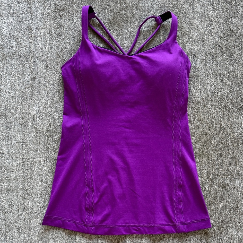 lululemon Purple Strappy Tank